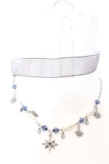 axes femme / テレスコープ装飾チョーカー  シルバー O-25-05-23-033-AX-AC-OW-OS
