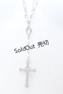 画像1: axes femme kawaii / プリエールネックレス  シルバー O-25-05-23-034-AX-AC-OW-OS