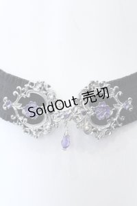 axes femme / しずく付クラシカルゴムベルト  ラベンダー O-25-05-23-037-AX-ZA-OW-ZT445-F006