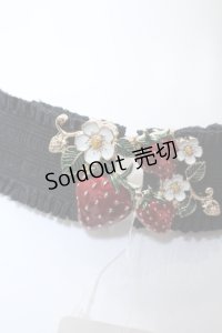 axes femme POETIQUE / いちごゴムベルト  ゴールド O-25-05-23-038-AX-ZA-OW-OS
