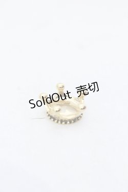 画像1: Q-pot. / ドリーミーQクラウンチャーム  ゴールド O-25-05-23-043-QP-AC-IG-OS