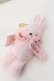 画像1: Maison de FLEUR / 天王寺ミオ限定　ラビットチャーム  ピンク O-25-05-23-005-LO-ZA-IG-OS (1)