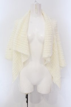 画像1: INGEBORG / ネットカーディガン  アイボリー O-25-05-26-001-LO-TO-IG-OS