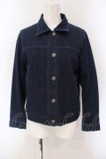 INGEBORG / バックプリーツストレッチデニムジャケット  インディゴ O-25-05-26-004-LO-JA-IG-OS