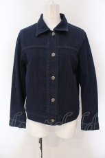 画像1: INGEBORG / バックプリーツストレッチデニムジャケット  インディゴ O-25-05-26-004-LO-JA-IG-ZI (1)