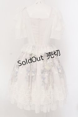 画像5: QuaintLass / 花眠妖精 ジャンパースカート S アイボリー×ピンク系 O-25-05-26-031-LO-OP-IG-OS