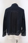 画像3: INGEBORG / バックプリーツストレッチデニムジャケット  インディゴ O-25-05-26-004-LO-JA-IG-ZI (3)