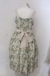 画像4: 【SALE】Forest Wardrobe / 森林の休日ジャンパースカート 2XL 緑花花 O-25-05-26-033-LO-OP-YM-ZT022 (4)