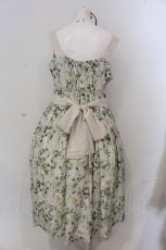 画像4: 【SALE】Forest Wardrobe / 森林の休日ジャンパースカート 2XL 緑花花 O-25-05-26-033-LO-OP-YM-ZT022 (4)