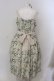 画像4: Forest Wardrobe / 森林の休日ジャンパースカート 2XL 緑花花 O-25-05-26-033-LO-OP-YM-OS (4)