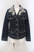 INGEBORG / ローズモチーフデニムジャケット  インディゴ O-25-05-26-005-LO-JA-IG-OS