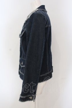 画像3: INGEBORG / ローズモチーフデニムジャケット  インディゴ O-25-05-26-005-LO-JA-IG-OS
