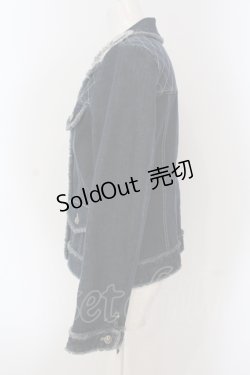 画像3: INGEBORG / ローズモチーフデニムジャケット  インディゴ O-25-05-26-005-LO-JA-IG-OS