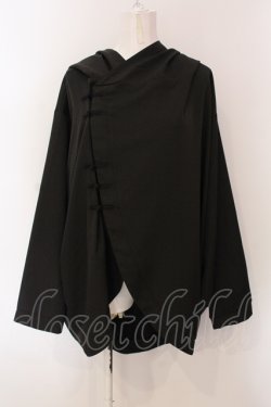 画像1: Deorart / チャイナドルマンカーディガン L ブラック O-25-05-26-042-PU-TO-YM-OS
