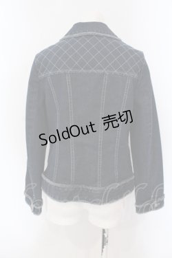 画像4: INGEBORG / ローズモチーフデニムジャケット  インディゴ O-25-05-26-005-LO-JA-IG-OS