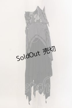 画像3: OZZ ANGELO / Capricious kittyコルセットスカート  ブラック O-25-05-26-043-OO-SK-IG-ZY