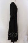 画像3: 【SALE】KANEKO ISAO / 長袖Iラインロングワンピース  クロ×シロ O-25-05-26-052-EL-OP-OW-ZT369 (3)