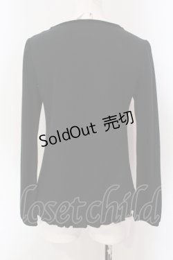 画像3: axes femme / ビスチェ切り替え風プルオーバー M クロ O-25-05-26-061-AX-TO-OW-OS