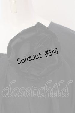 画像2: INGEBORG / コサージュつきフロッキーチュニック  クロ O-25-05-26-008-LO-TO-IG-ZI