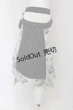 画像3: Qutie Frash / ラップ付きサルエルパンツ  ホワイト O-25-05-26-069-QU-PA-IG-OS