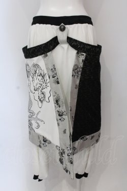 画像4: Qutie Frash / ラップ付きサルエルパンツ  ホワイト O-25-05-26-069-QU-PA-IG-OS