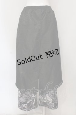 画像4: Qutie Frash / 和柄ワイドパンツ  レッド×ブラック O-25-05-26-070-QU-PA-IG-OS
