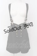Amavel / Crown Knight Militaryショートパンツ F クロ O-25-05-26-071-CA-SK-OW-OS