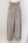 画像1: 【SALE】Melt the lady / ワイドパンツ S ベージュ O-25-05-26-077-PU-PA-OW-ZT468 (1)