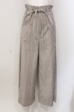 画像1: Melt the lady / ワイドパンツ S ベージュ O-25-05-26-077-PU-PA-OW-OS