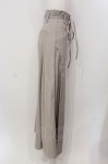 画像2: 【SALE】Melt the lady / ワイドパンツ S ベージュ O-25-05-26-077-PU-PA-OW-ZT468 (2)