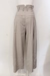 画像3: 【SALE】Melt the lady / ワイドパンツ S ベージュ O-25-05-26-077-PU-PA-OW-ZT468 (3)
