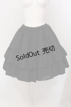 画像1: MIHO MATSUDA / スカート・メルキー  ブラック O-25-05-26-080-GO-SK-OW-OS