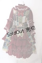 metamorphose / Grimoire〜星影の魔導書〜姫袖ワンピース  ガーネット O-25-05-26-085-ME-OP-OW-OS