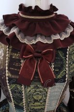 画像2: metamorphose / Grimoire〜星影の魔導書〜姫袖ワンピース  ガーネット O-25-05-26-085-ME-OP-OW-OS (2)