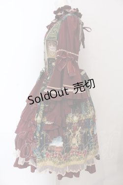 画像4: metamorphose / Grimoire〜星影の魔導書〜姫袖ワンピース  ガーネット O-25-05-26-085-ME-OP-OW-OS