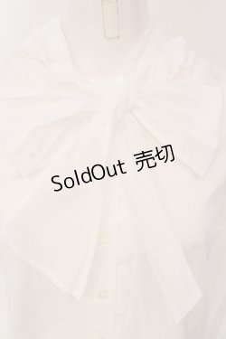 画像2: Jane Marple / フリルフードのブラウス M シロ O-25-05-26-091-JM-BL-IG-OS