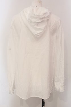 画像4: Jane Marple / フリルフードのブラウス M シロ O-25-05-26-091-JM-BL-IG-OS