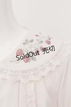 画像2: axes femme POETIQUE / ストロベリーフィールドブラウス M キナリ O-25-05-26-096-AX-BL-OW-OS
