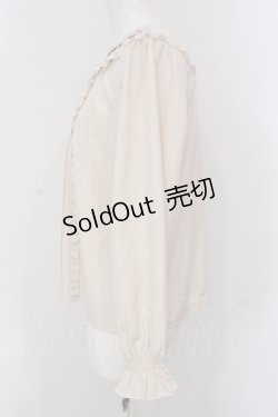 画像3: axes femme POETIQUE / ストロベリーフィールドブラウス M キナリ O-25-05-26-096-AX-BL-OW-OS