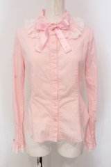 Angelic Pretty / お袖シャーリングブラウス  ピンク O-25-05-26-106-AP-BL-OW-OS