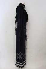 画像2: 【SALE】Melt the lady / ジェリーフィッシュロングワンピース F ネイビー×クロ×シロ O-25-05-26-111-PU-OP-OW-ZT319 (2)