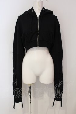 画像1: Melt the lady / レイヤードパーカー F クロ O-25-05-26-112-PU-TO-OW-OS