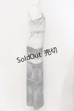 画像2: Melt the lady / glass dress　ワンピース F グレー系 O-25-05-26-113-PU-OP-OW-OS
