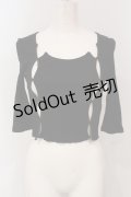 Melt the lady / クロップドリブトップス F クロ O-25-05-26-115-PU-TO-OW-OS