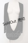 ALGONQUINS / ドレーププルオーバー F ブラック O-25-05-26-009-AL-TO-OW-OS