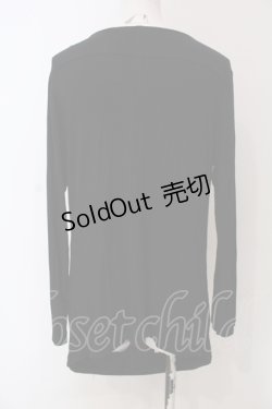 画像3: ALGONQUINS / ドレーププルオーバー F ブラック O-25-05-26-009-AL-TO-OW-OS