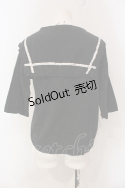 画像2: PUNKその他 / セーラーカラーブラウス  ブラック O-25-05-26-121-PU-TO-OW-OS