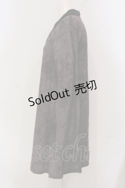 画像2: ALGONQUINS / タイダイ胸開きワンピース F グレー系 O-25-05-26-124-AL-OP-OW-OS