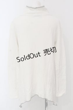 画像2: ALGONQUINS / 裾変形プルオーバー F オフホワイト O-25-05-26-125-AL-TO-OW-OS