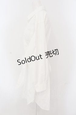 画像3: INGEBORG / レースモチーフ配色開襟シャツワンピース 9 シロ O-25-05-26-017-LO-OP-IG-OS